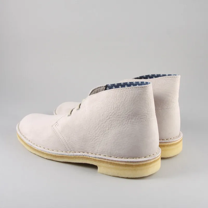 Clarks Originals Desert Boot - Stone Nubuck-1